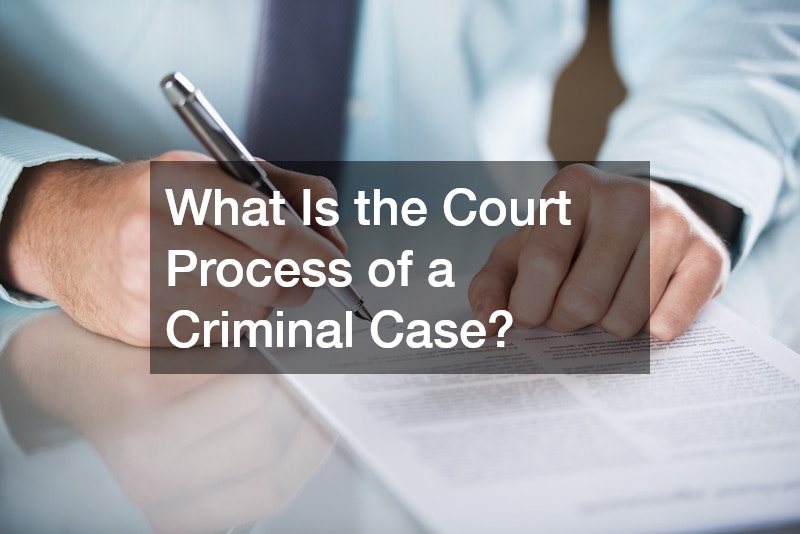 What Is the Court Process of a Criminal Case?