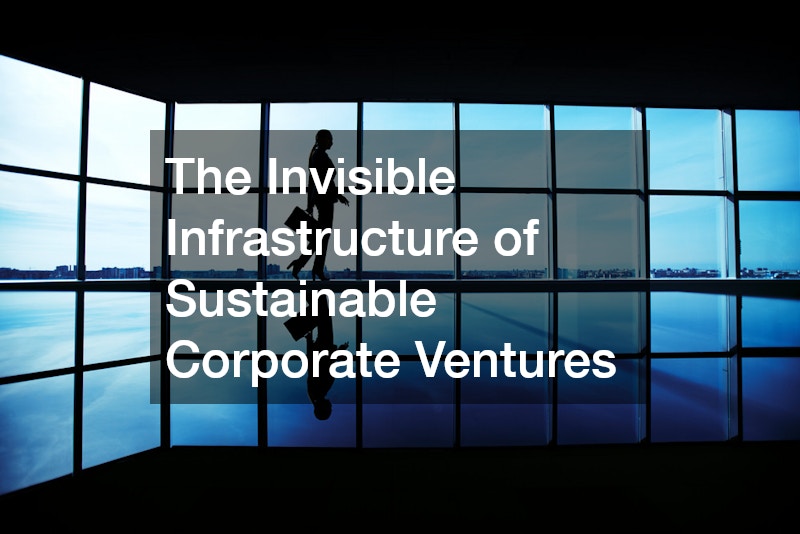 The Invisible Infrastructure of Sustainable Corporate Ventures